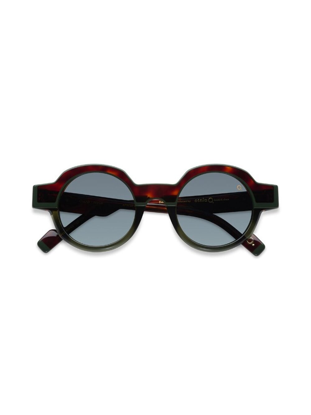 New Etnia Barcelona Men's Sunglasses Havana Acetate Frame OMAR HVGR 47